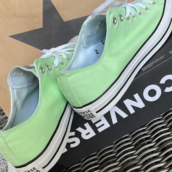 Converse CTAS OX VAPOR GREEN/WHITE/ MENS - Picture 15 of 16